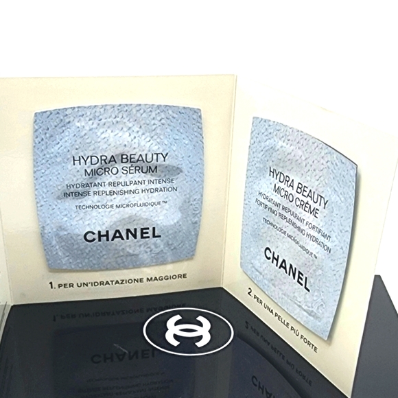 CHANEL Hydra Beauty Micro Serum and Creme Duo PACK OF 4 - Picture 1 of 1